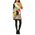 thumbnail image 3 of Women's Revolution Printed Bell Sleeve Dress, 3 of 6