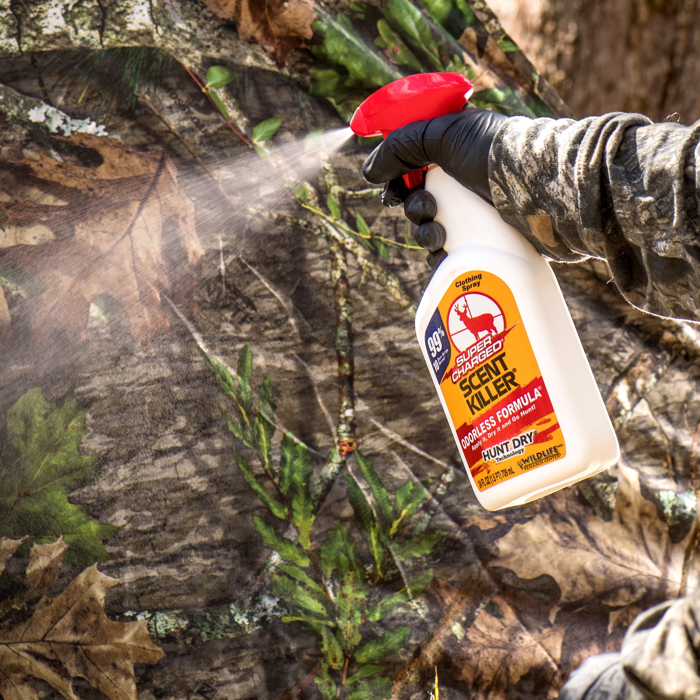 Wildlife Research Center, Super Charged Scent Killer Hunting Scent Elimination Spray Gallon Combo