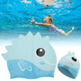 thumbnail image 3 of Kids Swim , Silicone Swimming  Bathing  Comfortable  for Long and Short Hair, 3 of 8