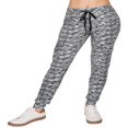 thumbnail image 2 of CHOK Pantalon Cargo Jogger Décontracté Super Doux pour Femmes Noir G, 2 of 6