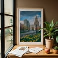 thumbnail image 6 of Tulips & Washington Square Arch - Manhattan New York Photography Oak Framed Wall Art Print 16 x 24 inches, 6 of 59