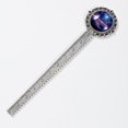 thumbnail image 2 of Galactic space Vintage Silver Lace-Edged Bookmark: a Gift for Readers and Book Lovers - Book Accessories, Bookmarks, Book Markers, 2 of 5