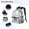 thumbnail image 5 of Haiem African Animals Lightweight Backpack for School, Classic Basic Water Resistant Casual Daypack for Travel with Bottle Side Pockets, 5 of 8