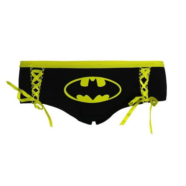 Batman campantbatgirlset-S Batman Women Glow in Dark Camisole & Panty Set -  Small 