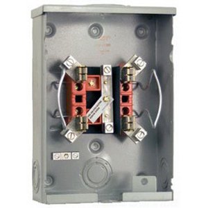 Square D 125 Amp Ringless Horn Bypass Overhead Or Underground Meter Socket