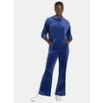 thumbnail image 2 of Time and Tru's Women’s Ribbed Velour Pants, 29” Inseam, Sizes S-XXXL, 2 of 4