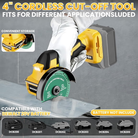 Cordless Cut Off Tool Compatible with DeWalt 20V Max Battery