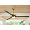 thumbnail image 2 of 60 In LED Black Ceiling Fan with Light and Remote Control GoldBlack, 2 of 5