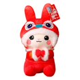 thumbnail image 1 of Rabbit Plush Toy For Kids Creative Mascot Doll For Home Decor New Year Gift, 1 of 13