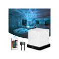 thumbnail image 1 of Cubo de luz para ducha Yilora, 16 colores, resistente al agua, con control remoto, 1 of 7