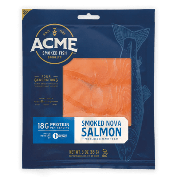 Acme Smoked Fish Nova Salmon, 3.0 OZ