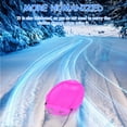 thumbnail image 4 of Phenofice Outdoor Sliding Board Skiing Board Smooth Surface Pink Plastic 1Pack, 4 of 8