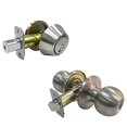 thumbnail image 1 of Taiwan Fu Hsing Industrial 223653 Tru-Guard Combination Lockset, Stainless Steel, 1 of 1