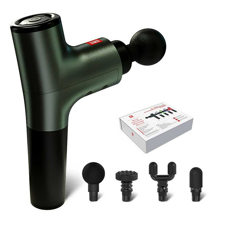 Hi5 Nova Vibration Personal Deep Tissue Percussion Ultra Quiet Massage Gun with 4 Head Attachment and Gift Box - Walmart.com Hi5 Nova Vibration Personal Deep Tissue Percussion Ultra Quiet Massage Gun with 4 Head Attachment and Gift Box - Walmart.com