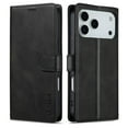 thumbnail image 2 of LC.IMEEKE Leather Case For iPhone 17 Pro,Premium PU Leather Flip Folio Wallet Case with Card Slot Magnetic Closure Shockproof Kickstand Protective Phone Cases Cover For iPhone 17 Pro,Black, 2 of 10