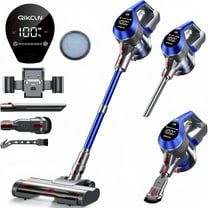 Cordless Stick Vacuum, Lightweight 2.8 lbs, Powerful Suction, LED Lights, for Pet Hair Hardwood Floor Carpet