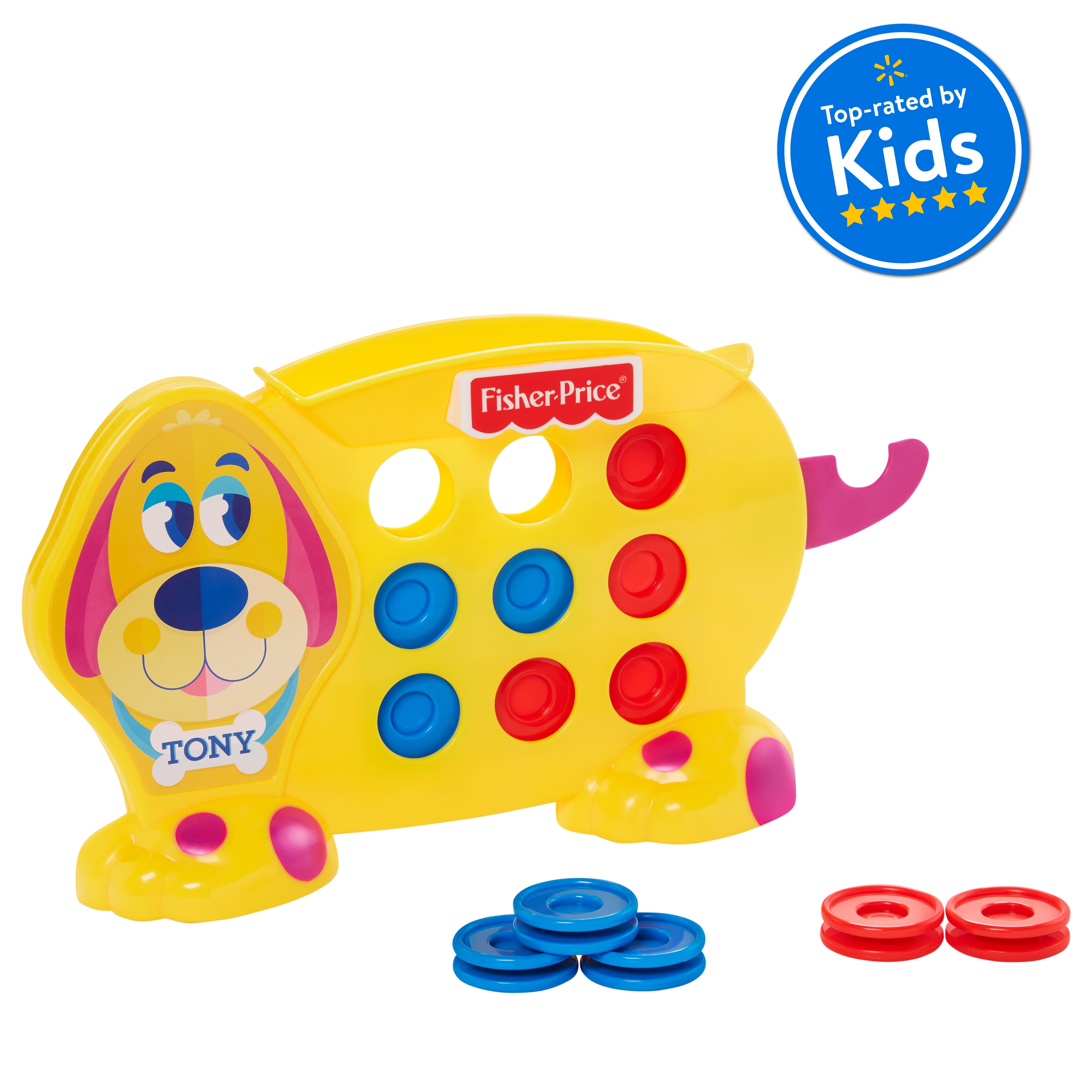 Fisher-Price Tic Tac Tony Kids Game for 3 Year Olds & Up - Walmart.com