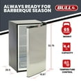 thumbnail image 3 of Bull Outdoor Products Stainless Steel Standard Outdoor Kitchen Refrigerator, 3 of 10