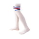 thumbnail image 2 of Minnieouse 1 par de calcetines altos hasta el muslo por encima de la rodilla de 40 cm JK elasticidad estilo pijo medias hasta el muslo para diario Medias raya roja azul Minnieouse AP008228-19B, 2 of 6