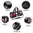 thumbnail image 2 of Skull Dance Bag, Weekender Bag, Shoe Bag, Soccer Bag - 17.7 Inches Sports Bag with Interior Zipper Pocket and Large Capacity, 2 of 6