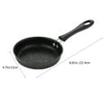 thumbnail image 2 of Mini Stainless Steel Frying Pan Non Stick Skillet Small Cookware Induction Compatible Baking Pan for Kitchen, 2 of 6