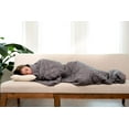 thumbnail image 5 of AckBrands 48" x 78" 15 Lb Premium Microfiber Weighted Blanket in Slate Gray, 5 of 9