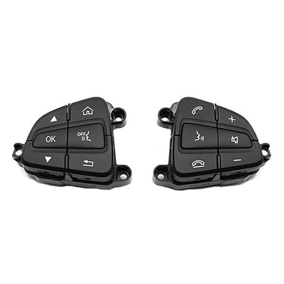 Steering Wheel Control Switch Button Assembly Fit For Mercedes Benz C GLC Class W205 W253, Multi-Function Switch Steering Wheel Button-black
