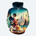 thumbnail image 3 of Nueva sudadera con capucha de dibujos animados para hombre, sudadera con estampado 3D de Disney Mickey Mouse, suéter de estilo informal de calle a la moda, sudadera con capucha para hombre, 3 of 5