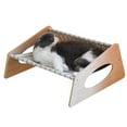 thumbnail image 1 of Elevated Cat Bed, Cat Bed Hammock Linen Breathable  for Outdoor Striped, 1 of 8