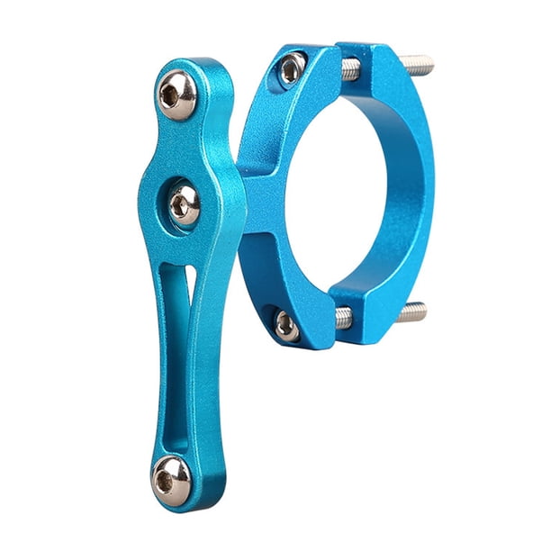 Sonducket Jaula para botella de agua para bicicletas de montaña, soporte ajustable de ancho portátil para motocicleta, accesorios para tubo de Ciclismo Azul