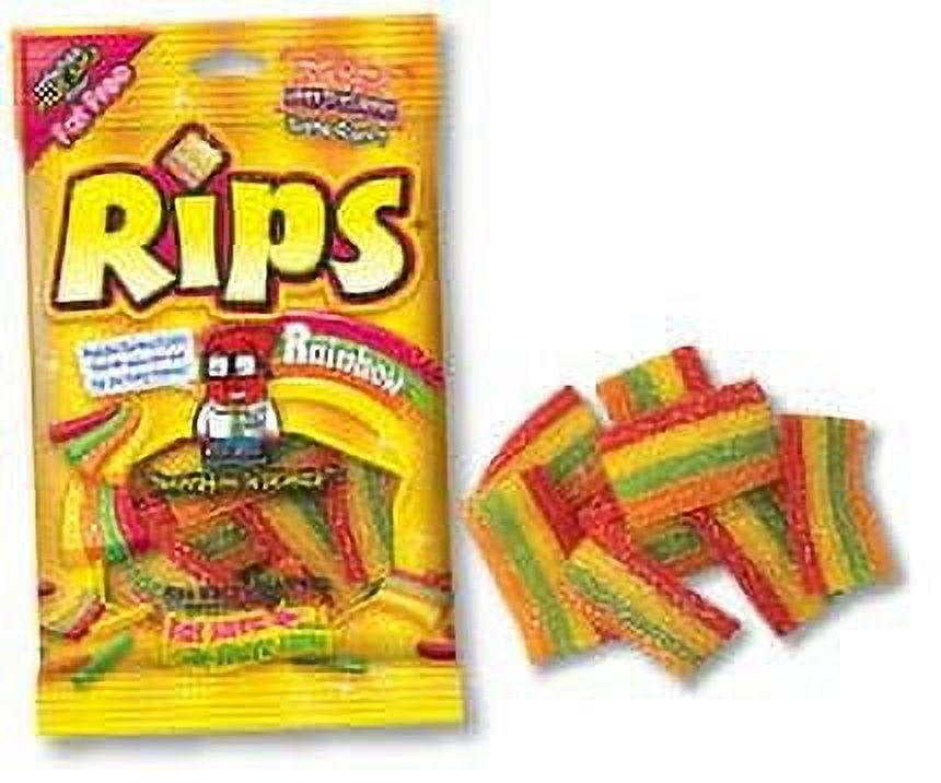(Price/Case)Rips 34617 Rips Bite-Size Rainbow 12Ct Case