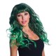 thumbnail image 1 of Bristol Novelty - Peluca de seductora para mujer señora (Verde/Morena), 1 of 2