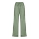 thumbnail image 4 of Pantalones de mujer de cintura alta y pierna ancha con cordón elástico - Poliéster, estilo informal, bolsillos - S-XXL, 4 of 5