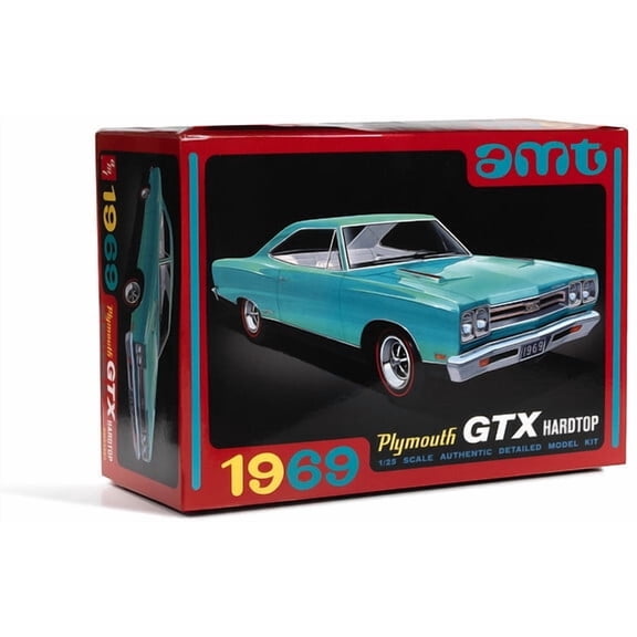 AMT 1969 Plymouth GTX Hardtop 1/25 Scale Model Kit