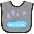 thumbnail image 3 of Inktastic Baby's First Eid Boys or Girls Baby Bib, 3 of 4