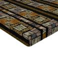 thumbnail image 2 of Ambesonne Zambia Fitted Sheet, Grunge, Full Size, Multicolor, 2 of 3