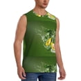 thumbnail image 2 of Kdxio Friut Avocado for Men's Muscle T-shirt,Sleeveless for Workout Running Athletic Gym Lounge Casual, 2 of 7