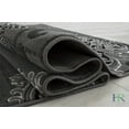 thumbnail image 5 of Handcraft Rugs - Grey, Silver, Black, Abstract Area Rug Modern Contemporary Flower-patterned Design, 5 of 6