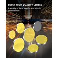 thumbnail image 4 of 3PCS GYZJ Silicon Reflective Lens Dia:38.1mm/1.5" T3mm Gold-Plated Silicon Mirrors for CO2 Laser Engraving Cutting Engraver/Cutter 60W-400W, 4 of 4