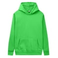 thumbnail image 2 of CONZONE Mens Casual Hoodies Long Sleeve Pullover Hoodie for Men Solid Hooded Sweatshirts With Pocket, 2 of 4