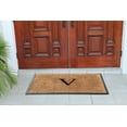 thumbnail image 6 of A1HC First Impression 30 in. x 48 in. Rubber and Coir Molded Double Monogrammed Door Mat, 6 of 9
