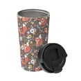 thumbnail image 2 of Goofa Foxes for Insulated Travel Coffee Mug Spill Proof Leak Proof 16 OZCoffee Tumbler Reusable Coffee Cups with Lids Thermos for Hot and Cold Drink, 2 of 8