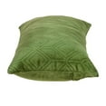 thumbnail image 6 of Tufted Diamonds Olive Velvet Lumbar Accent Pillow, 6 of 8