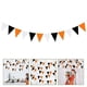 thumbnail image 4 of Orange Black White Halloween Pennant Halloween Triangle Flag Hanging Decoration, 4 of 4