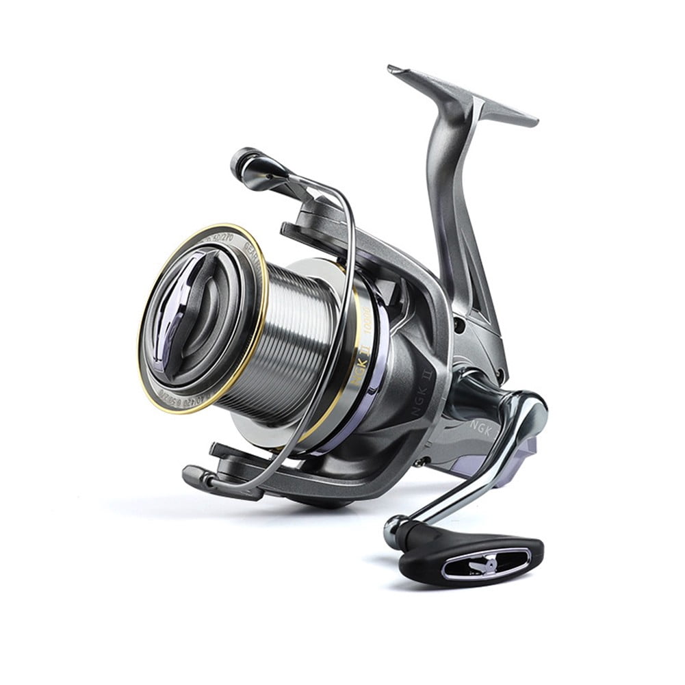 8000-14000 17+1Spinning Wheel Aluminum Alloy Spool 4.8:1High Speed Fishing Reel Ngk14000 Fangkenuo