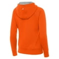 thumbnail image 3 of Women's-Antigua  Orange New York City FC Victory Fleece Raglan Full-Zip Hoodie, 3 of 3
