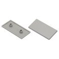 thumbnail image 1 of Tapa de Extremo de Plástico Unique Bargains 20 Piezas Gris 90X45mm para Carros y Estanterías, 1 of 6