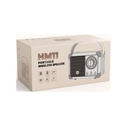 Retro Bluetooth Speaker HM11 Classical Retro Music Player Sound Stereo Portable Decoration Mini Speakers Travel Music Player