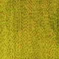 thumbnail image 1 of Ahgly Company Indoor Square Abstract Yellow Modern Area Rugs, 8' Square, 1 of 4