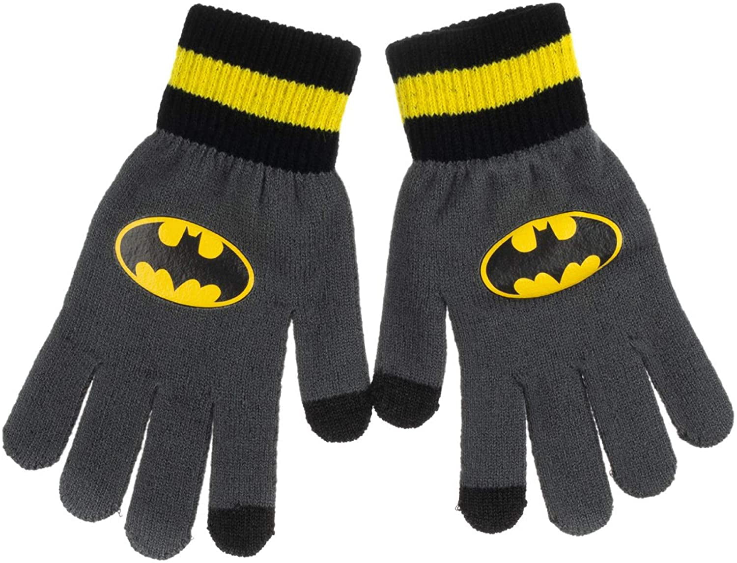 DC Comics Batman Logo Fingerless Gloves 